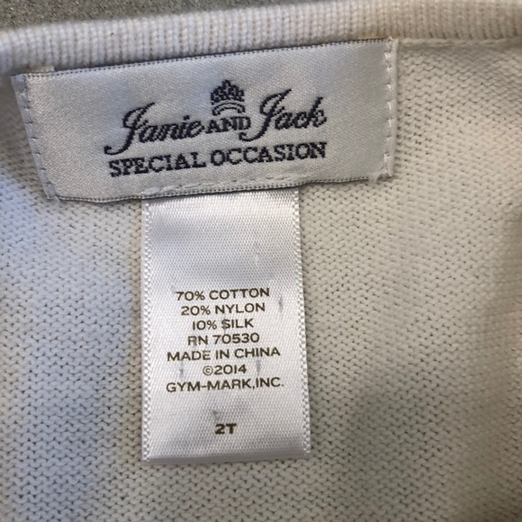 Janie and Jack Special Occasion Sweater - Picture 3 of 4
